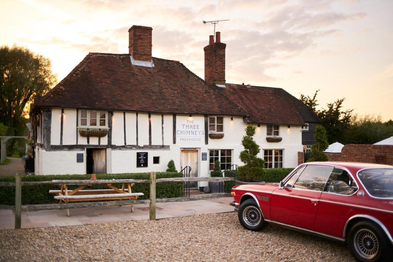 The Three Chimneys Country Pub Hotel Biddenden Exterior foto